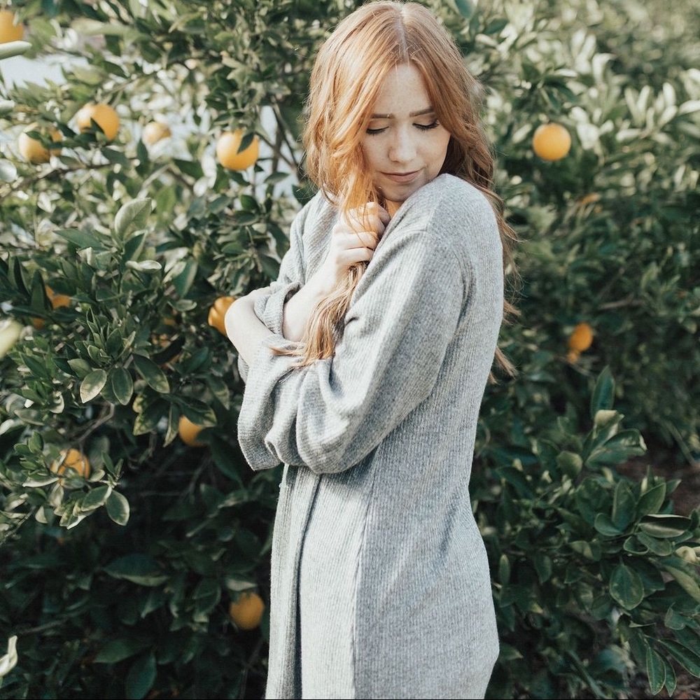 Cjla ryley duster heather grey